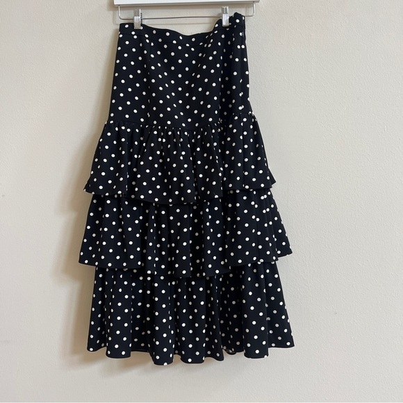 Cinq a sept Rowena polka dot skirt - Picture 5 of 8
